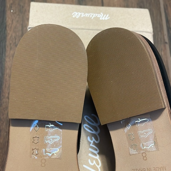 Madewell D’Orsay Flats in Leather - Black - Size 8 - NIB - Picture 4 of 7
